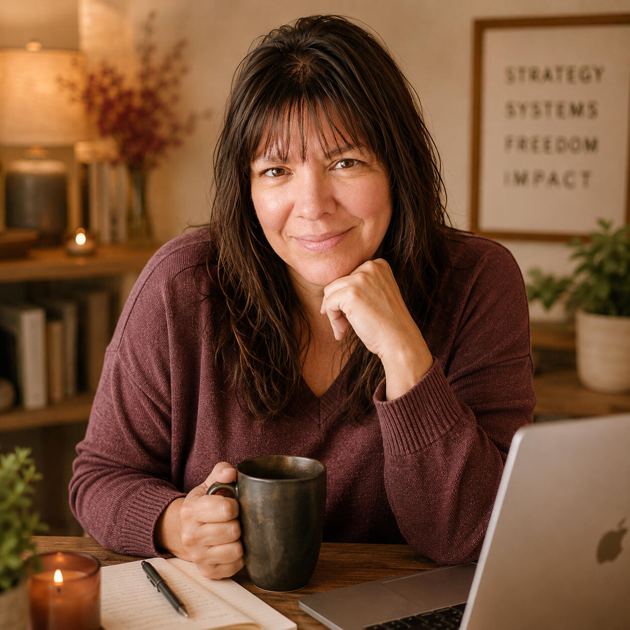 Wendy Lee AI-Powered Brand & Business Strategist Helping overwhelmed creators turn ideas into aligned online businesses.